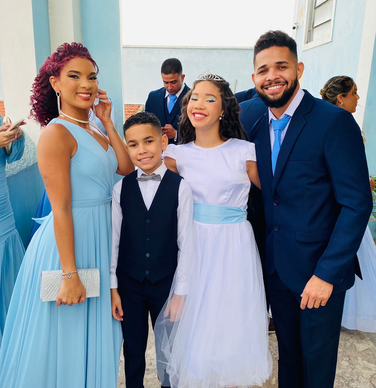 Leandro e família — Fundador do Mago dos Preços